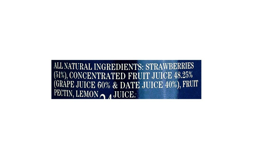 St. Dalfour High Fruit Content Spread Strawberry   Glass Jar  284 grams